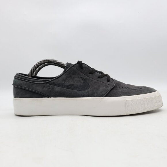 Nike SB Stefan Janoski HT Premium Men's Size 10.5 Gray Nubuck Sneaker AA4277-002 - Picture 1 of 10